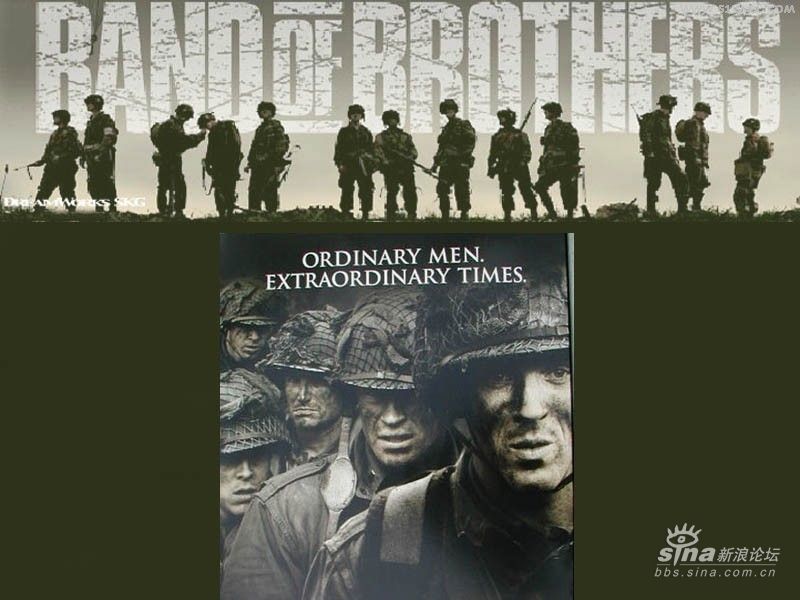 永远的E连--战争大片《兄弟连》精美壁纸