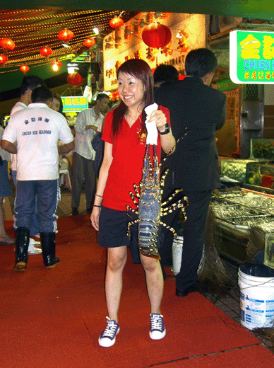 香港西贡海鲜一条街_越南香水西贡小姐照片_海鲜美食图片(2)