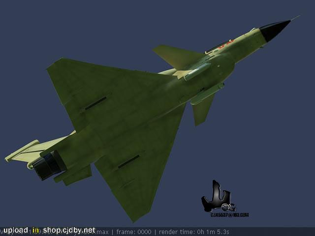 高山CG新作:加保形油箱歼10E!_空军版_三军论