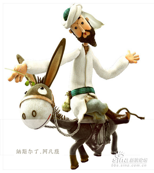 jpg    2号:阿凡提,骑着小毛驴,哼着小曲,弯弯的胡子,滴溜溜的眼睛