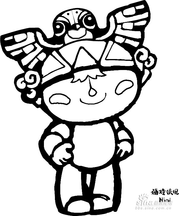 可打印的幼儿填色画