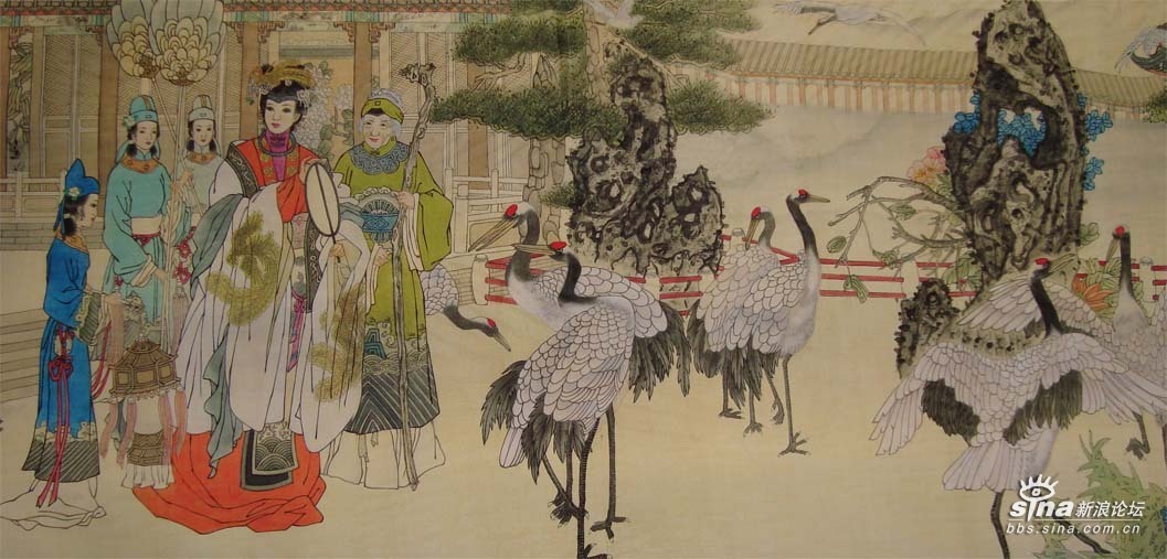 耗时十五载,《红楼梦工笔人物长卷》近日问世,震撼京城