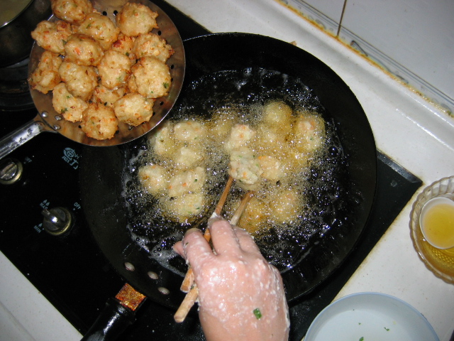 [秘诀2008]-油炸素丸子-营养美味又卫生_超级亲