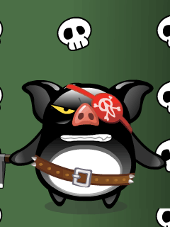 22张,动态猪猪手机壁纸 240×320